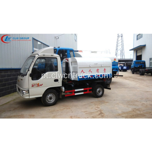 Barato JAC mini 3cbm Gancho Lifter Garbage Truck